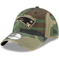 Men's New Era Woodland Camo New England Patriots Core Classic 9TWENTY Adjustable Hat 2934462